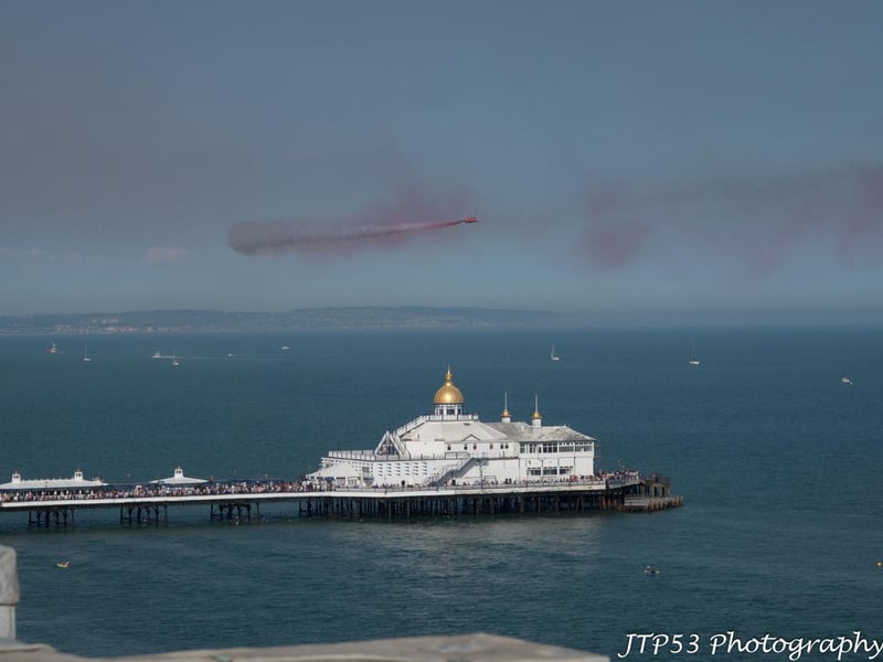 Airbourne 2025 - Eastbourne International Air Show. Red Arrows: Photo by Jeff Penfold JTP53 Photography