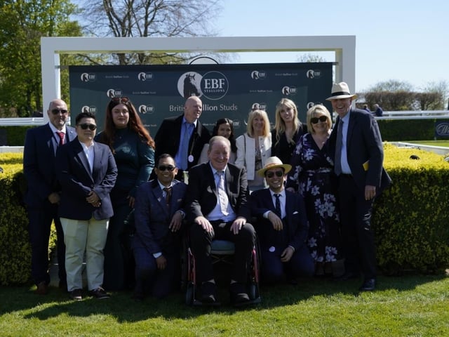 The sun came out for Goodwood Racecourse's first Saturday fixture of 2024