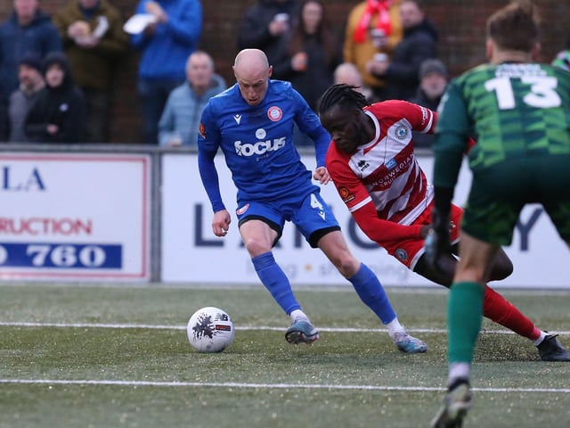 Worthing begin 2024 with a 4-0 win at Eastbourne Borough