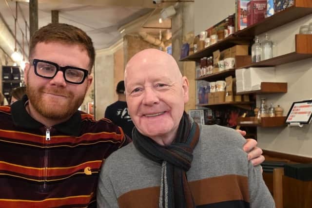 Conor O'Brien with his dad, John