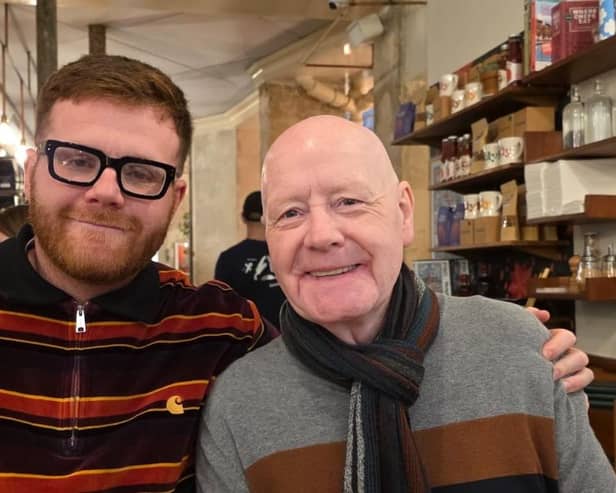 Conor O'Brien with his dad, John