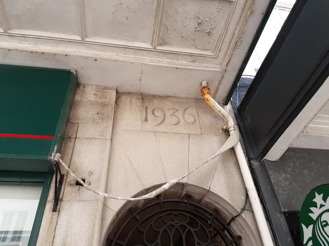 A hint of the past in South Street, which has changed so much over the years