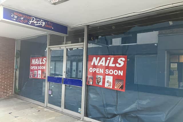 A new nail salon is planned at the former premises of the Non Stop Party Shop in Horsham town centre