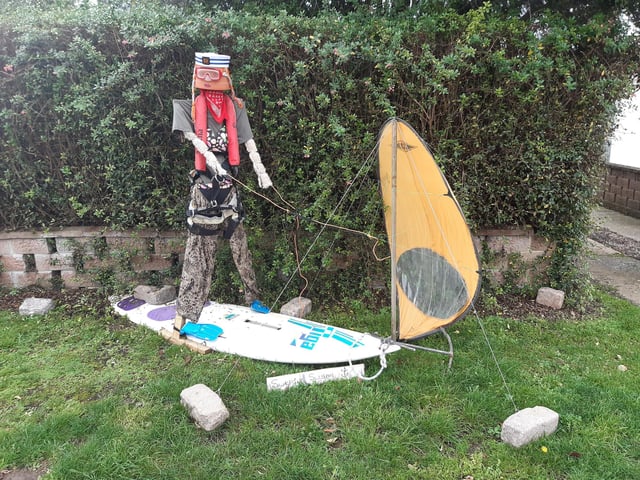 Spectacular scarecrows on display in the Ferring Scarecrow Festival 2022