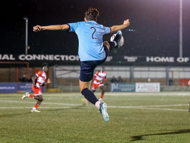 Eastbourne Borough v Little Common in the Sussex Senior Cup