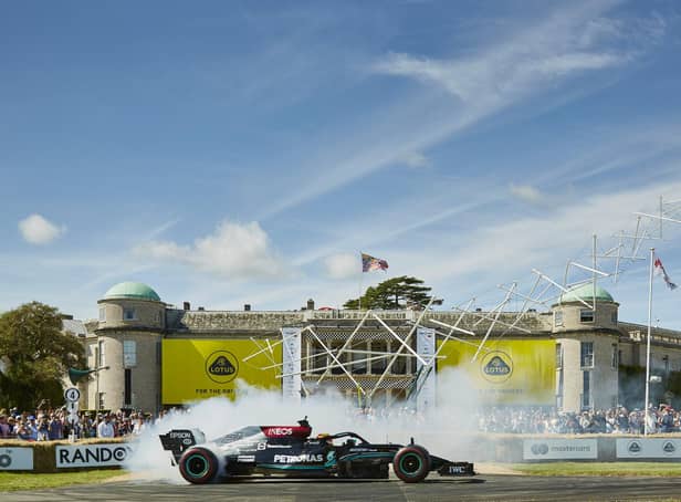 See Formula One stars and cars at the Goodwood Festival of Speed