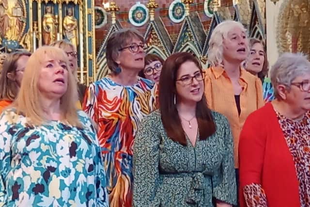 The colourful Happy Place Choir
