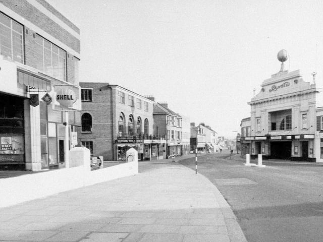 The Rivoli, a cinema that was opened in Chapel Road in March 1924