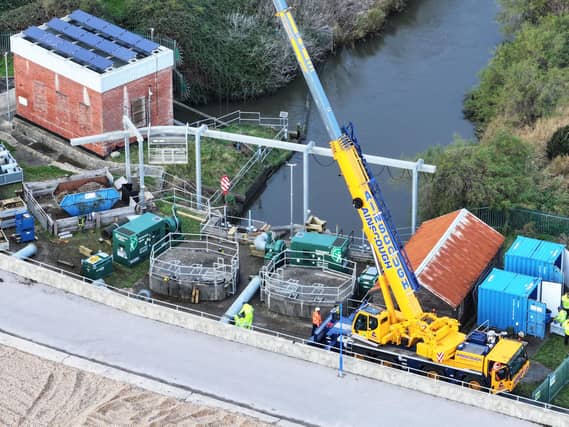Environmental Agency have been deployed to relieve severe flooding in Bognor Regis. Photo: Eddie Mitchell.