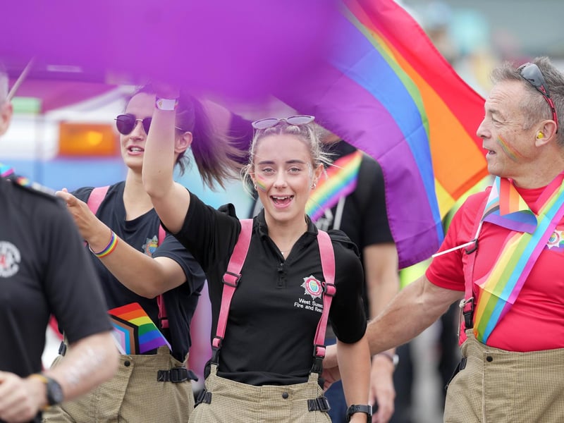 Scenes from Brighton & Hove Pride 2024 on Saturday, August 3
