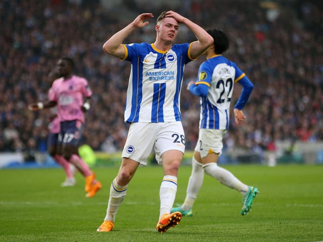 So unlucky not to score when his excellent strike was tipped onto the bar by Jordan Pickford. It was great to see him back and he could be the real difference maker if Brighton are to achieve a European place this season. (Photo by Steve Bardens/Getty Images)