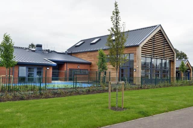 Primary school delivered by Thakeham at its Woodgate at Pease Pottage development. Picture: Thakeham
