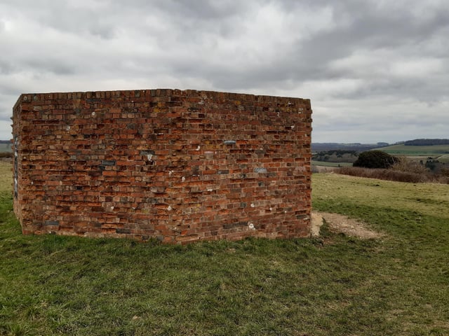 Look out for the Second World War military structures, brick-built bases of radio direction finder towers.