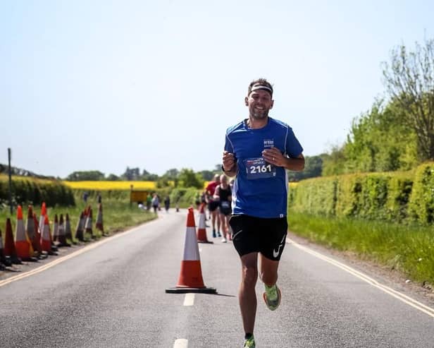 Anthony Hart is running London Marathon for Martlets Hospice, Brighton