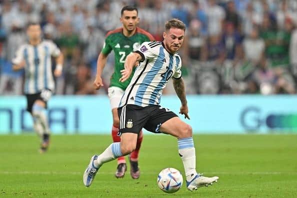 Brighton and Hove Albion midfielder Alexis Mac Allister played a key role for Argentina against Mexico at the Qatar World Cup