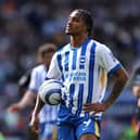 Joao Pedro of Brighton & Hove Albion has 10 goals for the Seagulls this term and has been linked with Arsenal