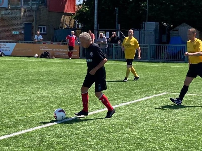 Sussex walking football finals day at Worthing FC