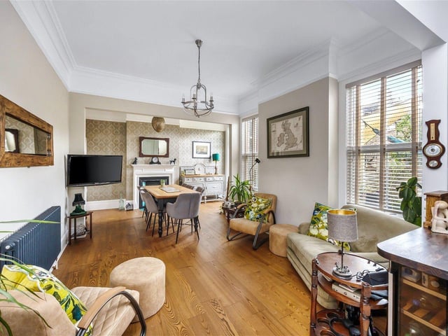 This impressive example of a grand three-story residence in Worthing has come on the market at Jacobs Steel with a guide price of £1million to £1.1million.