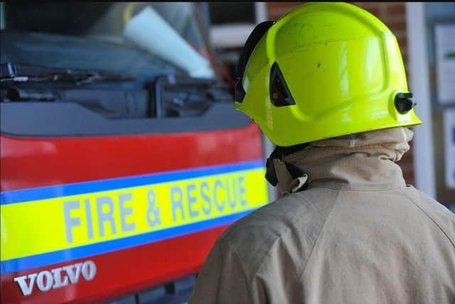 Two roads are closed due to separate fires in Sussex