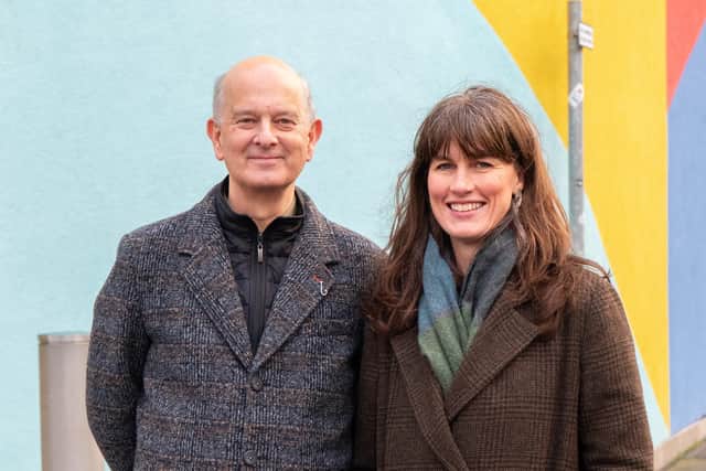 Rachel Millward and Brett Wright. Image credit: Green Party