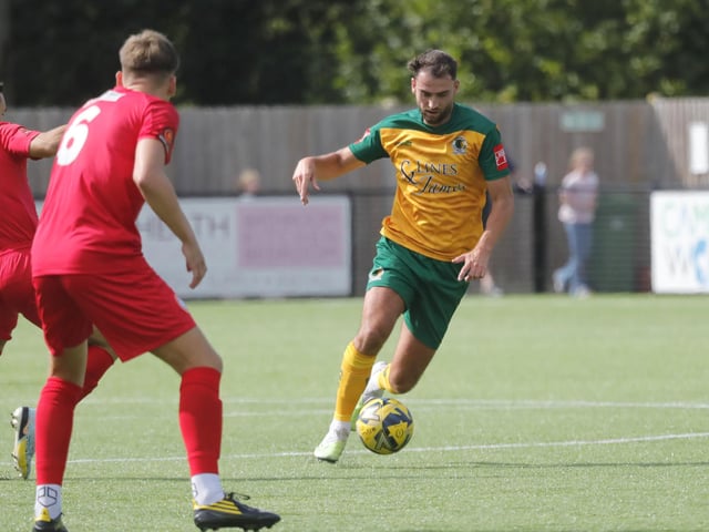 Action from Horsham's pre-season defeat to West Sussex neighbours Worthing