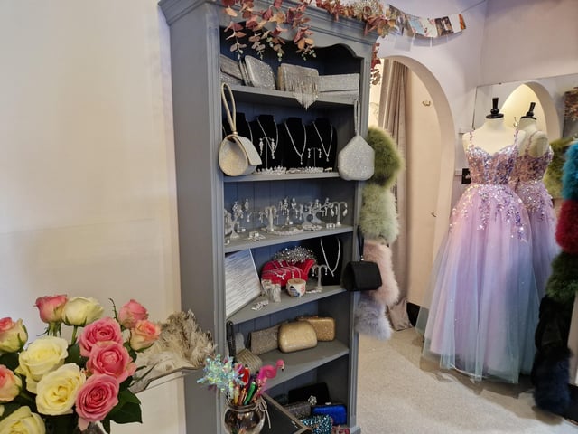Carolyn Keyes, dress boutique, in Worthing dresses hundreds of girls for prom each year