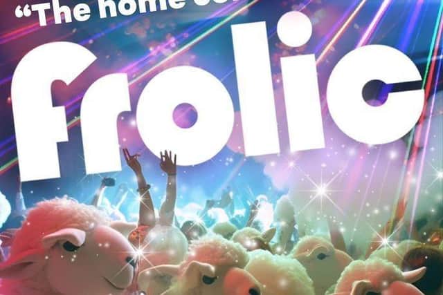 Frolic! event poster
