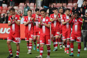 FreeSuperTips are offering a chance for a lucky supporter to win TWO EFL season tickets of their choice, including Crawley Town for the upcoming 2022-23 season. Picture by Cory Pickford