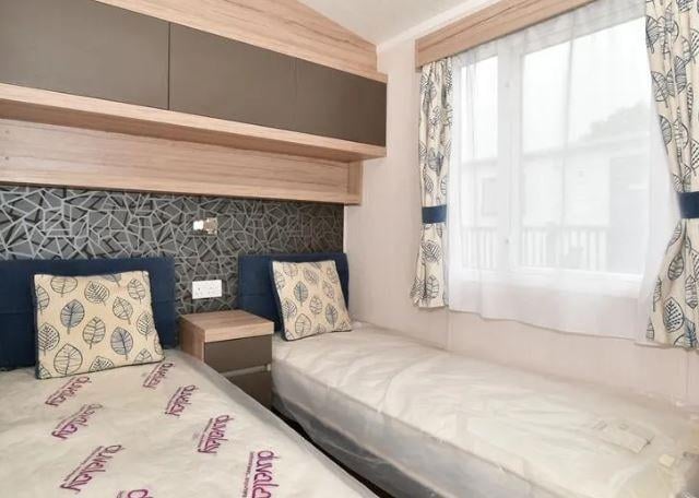 The property has two bedrooms