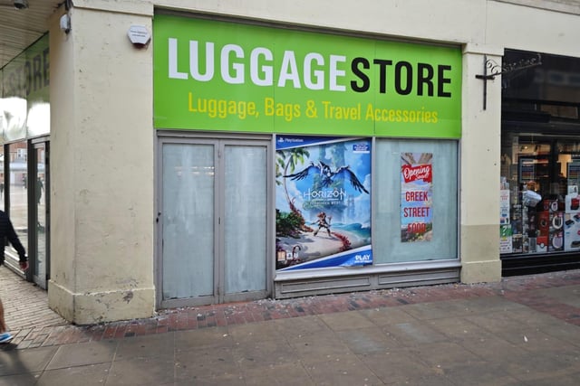 A luggage shop opened in the old Game shop but that has since closed, too.