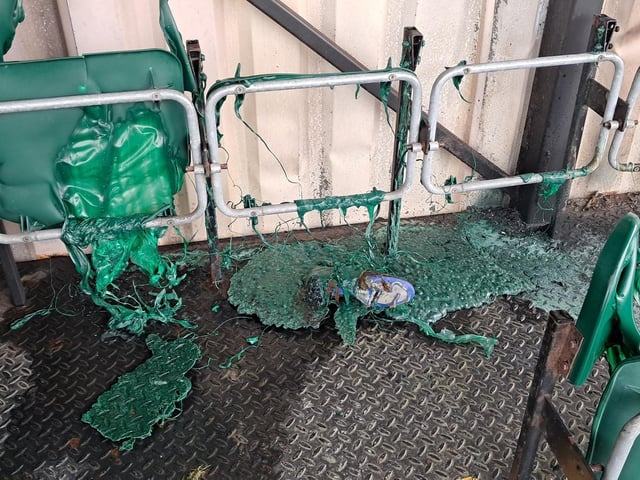 Children were ‘sitting in the stand for a debrief session’ when a large fire broke out at a football club in East Sussex – with the incident being treated as arson.