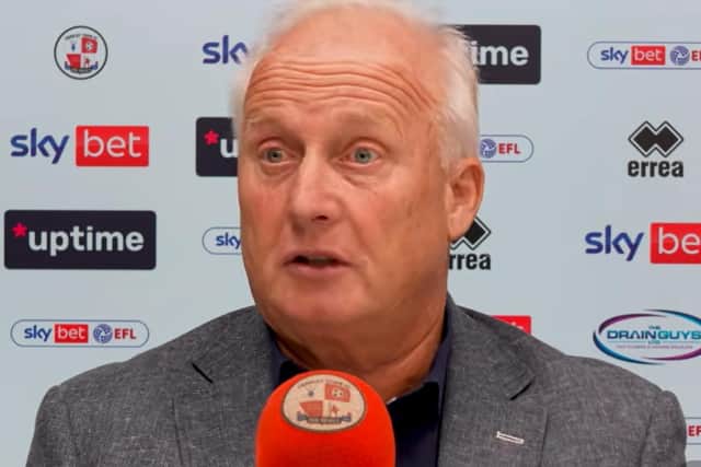 Kevin Blackwell speaks about his first couple of days at Crawley Town | Image from CTFC Youtube channel