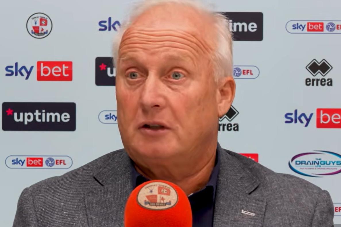 ‘Very impressed with what I've seen’ - Kevin Blackwell on first two days at Crawley Town