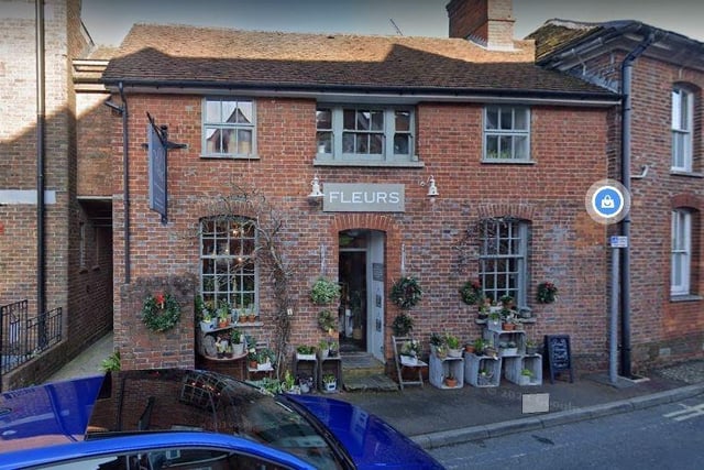 Fleurs Florist in Blackhorse Way, Horsham, is rated 4.7 out of 5 according to Google reviewers