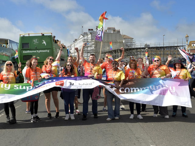 Eastbourne Pride Parade 2023 (Photo by Jon Rigby)