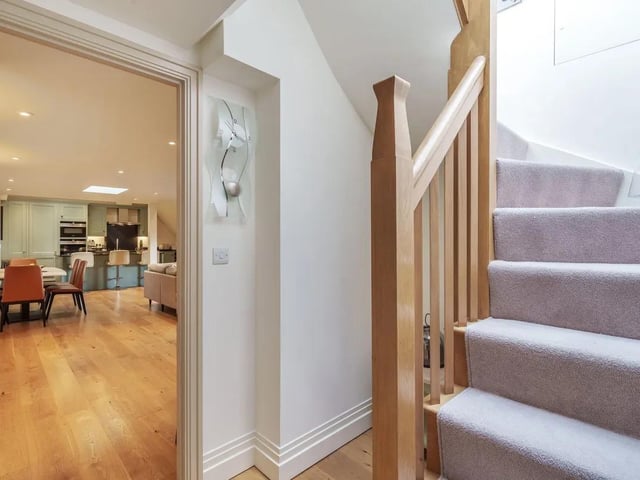 Every detail of this penthouse property exudes old-world charm and contemporary character.