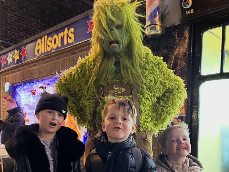 The Grinch even made an appearance.