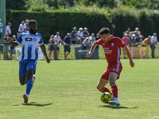 Action photos of Isthmian League Hassocks FC Vs Herne Bay FC : Hassocks FC v Herne Bay FC, Isthmian south east division