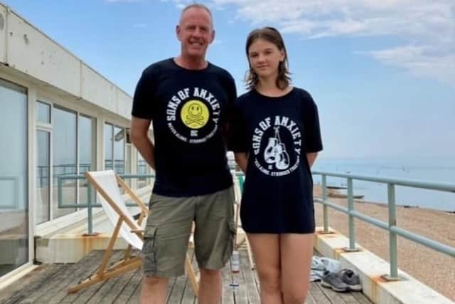 Sons of Anxiety’s clothing brand will launch during a party at the The Beach café in Littlehampton on September 1,