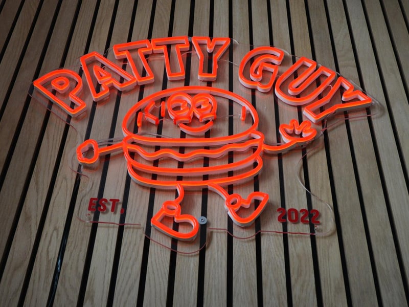 Patty Guy getting ready to open at The Courtyard in Hastings.