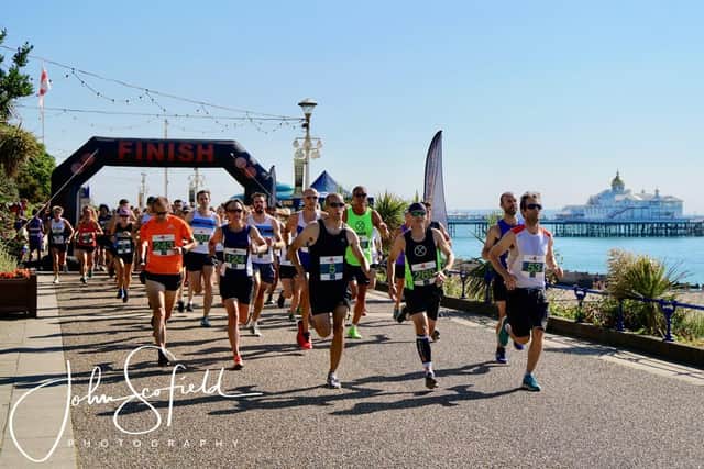 The Eastbourne 10k is always a popular seafront race | Picture: John Scofield Photography