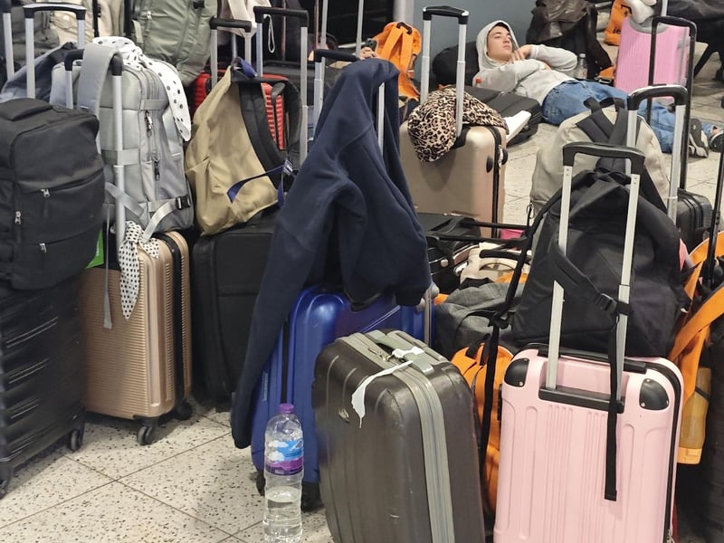 Passengers have described being left stranded, without luggage and facing hours-long delays after a technical issue with the UK's air traffic control system caused widespread disruption at Gatwick.