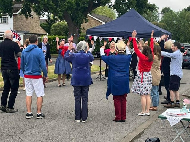 Farm Way and Rosebarn Close held a street party on Sunday, June 5