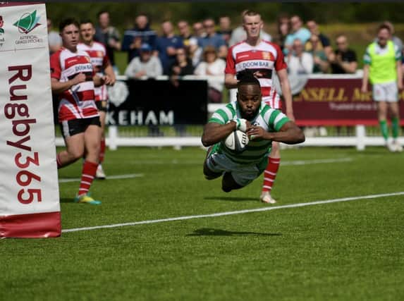 Try time for Horsham against St Austell | Pictures by Jayne Tierney and Rick Harman