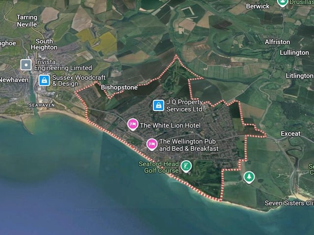 Seaford is the East Sussex area with the fifth lowest petrol price at 135.9p per litre