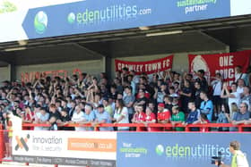 Crawley Town fans have had a cheeky offer from Three Bridges