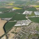 More than 1,000 houses and a 60-bed care home are set to be built –  alongside a new primary school with sports pitches – on the former Ford Airfield.