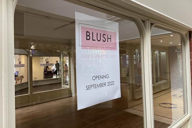 Blush in Eastbourne's Enterprise Shopping Centre