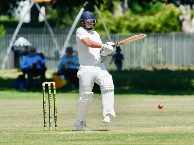 Action from Chippingdale v Broadwater CC in Division 4 West of the Sussex Cricket League