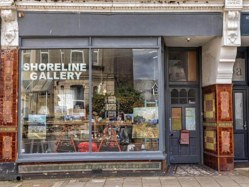 Inside some of Worthing's wonderful array of galleries and shops – each of which supports local artists and makers